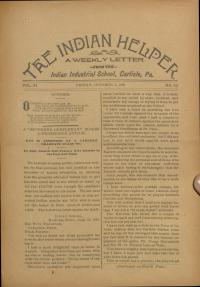 The Indian Helper (Vol. 11, No. 52)