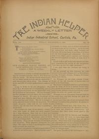 The Indian Helper (Vol. 12, No. 10)