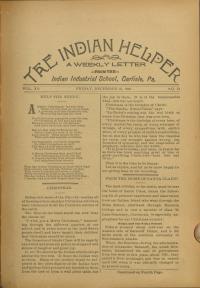 The Indian Helper (Vol. 12, No. 12)
