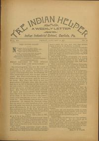 The Indian Helper (Vol. 12, No. 14)