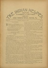 The Indian Helper (Vol. 12, No. 21)