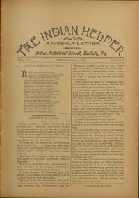 The Indian Helper (Vol. 12, No. 39)