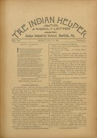 The Indian Helper (Vol. 12, No. 41)