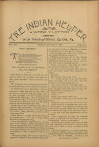 The Indian Helper (Vol. 12, No. 45)