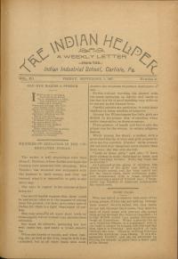 The Indian Helper (Vol. 12, No. 47)