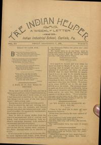 The Indian Helper (Vol. 12, No. 49)