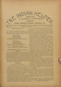 The Indian Helper (Vol. 12, No. 51)
