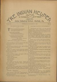 The Indian Helper (Vol. 12, No. 8)