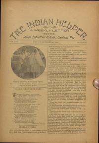 The Indian Helper (Vol. 14, No. 52)