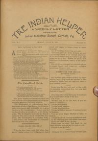 The Indian Helper (Vol. 15, No. 35)