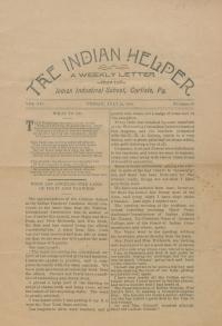 The Indian Helper (Vol. 14, No. 39)