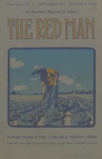 Image of the Red Man (Vol. 5 No. 1) Cover