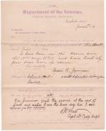 Bessie R. Jamison's Request for Leave of Absence 
