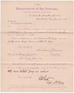 Tennyson L. Deavor's Application for Leave of Absence 