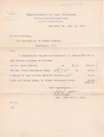 Request to Purchase Various Supplies in January 1897