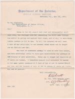 Request to Purchase Hay and Oats in 1901