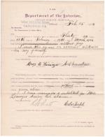 Mary E. Lininger's Application for Leave of Absence