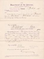 W. B. Beitzel's Application for Annual Leave of Absence 