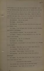First page of typed transcript of Peter Eastman