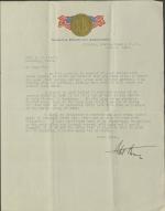 Bruce Sends Pratt Information on Portrait for Book Bruce Sends Pratt Information on Portrait for Book, 1917