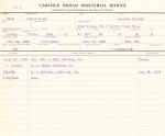 Robert Young Student File