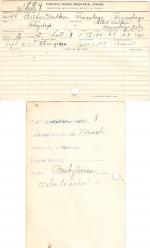Arthur Walker (Molayahoga) Student File 