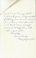Mary Cogswell Student File