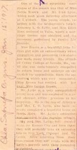 Nellie Brown Student File