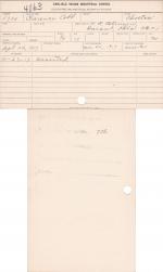 Clarence Cobb Student File