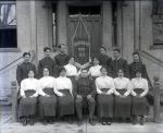 Class of 1913 in Front of a Building [version 1], 1913