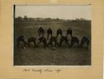 Football Team Posed on Field, 1909