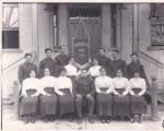 Class of 1913 in Front of a Building [version 2], 1913