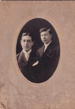 Isaac Gould and Paul Dirks, c.1906