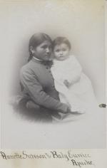 Annette Suisson with her daughter Eunice [version 2], 1888
