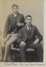 Mike Buffalo Thigh and Paul Good Bear [version 2], c.1888