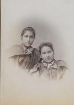 Two unidentified female students #5, c.1890