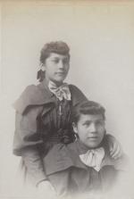 Two unidentified female students #6, c.1890