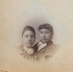 Two unidentified female students #8, c.1890