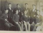 Eight male students, c.1894