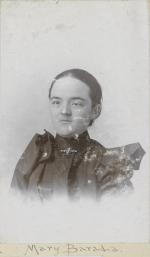 Mary Barada, c.1896