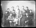 Twelve unidentified students, 1886
