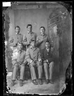 Six unidentified male students #2, c.1885