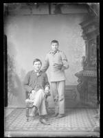 Two unidentified male students #8, c.1885