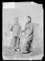 Nancy Wheelock and Elijah Wheelock, c.1892