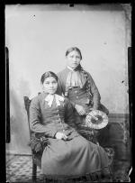 Two unidentified female students #3, c.1890