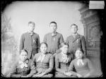 Seven unidentified students #2, c.1887