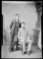 Two unidentified male students #9, c.1885