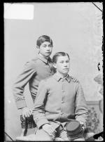 James King and Louis King, c.1889