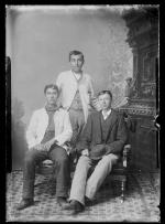 Three unidentified male students #5, c.1885