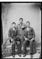 Three unidentified male students #6, c.1885